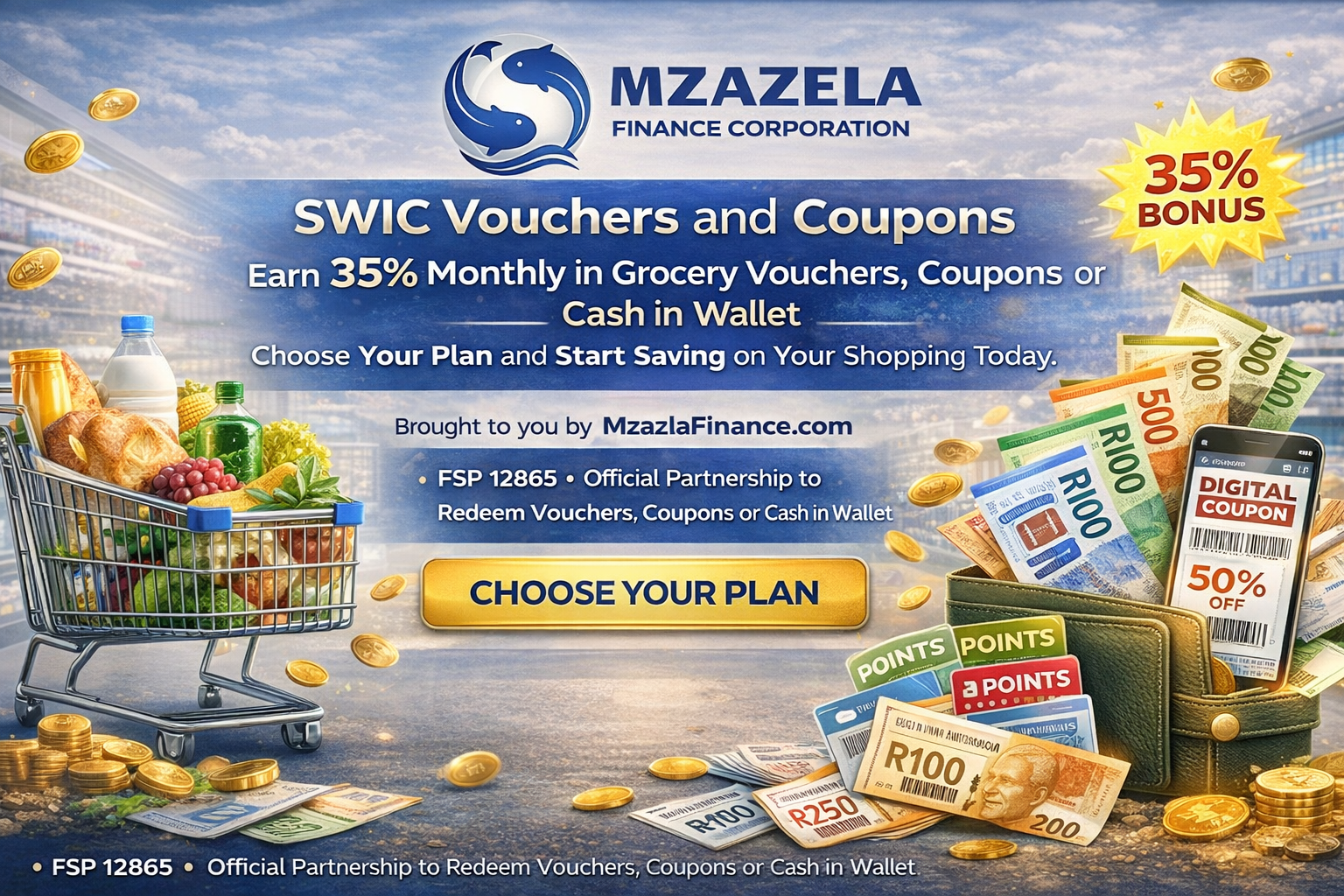 SWIC Vouchers and Coupons - Earn 35% Monthly